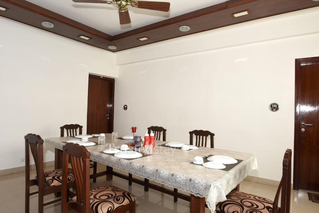 Dining area | Service Apartments in Ulsoor lake